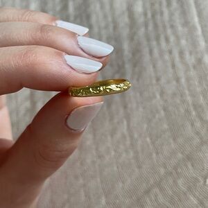 Size 5.75 Brass Yellow Gold Ring